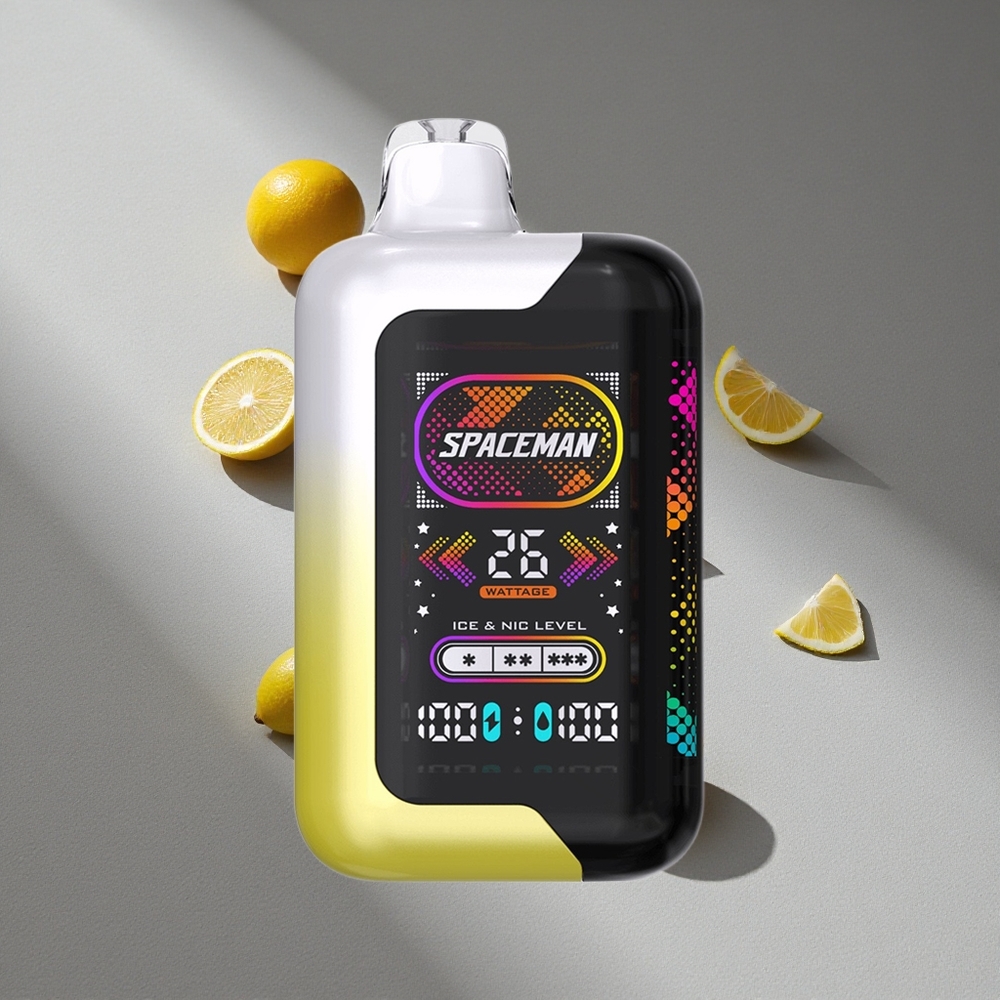 SMOK SPACEMAN SP40000 Jednorazowy Vape 40000 Puffs Cytrynowy Pop 20ml