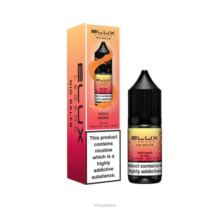 D4FN15 Elux Warszawa Elux Legend sól kuchenna 10ml potrójne mango