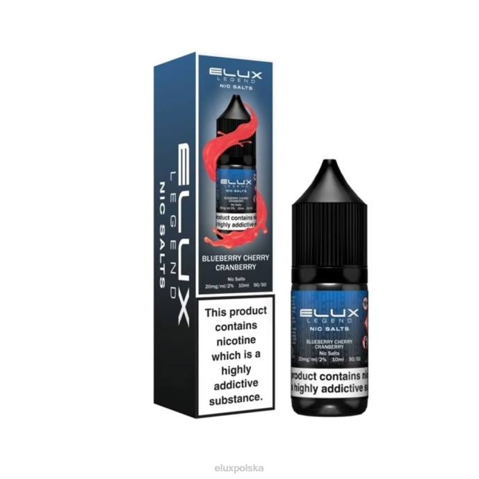 D4FN4 Elux Polska Elux Legend sól kuchenna 10ml jagoda wiśnia żurawina