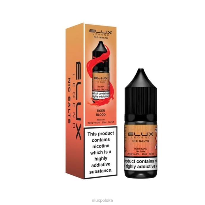 D4FN51 Elux Bar Polska Elux Legend sól kuchenna 10ml krew tygrysa